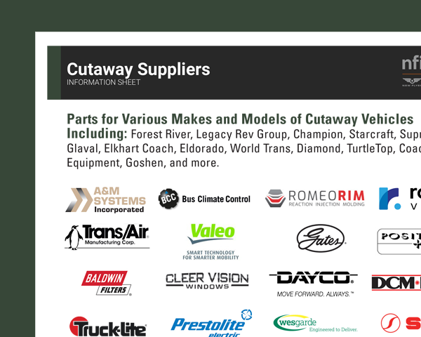 Cutaway Suppliers